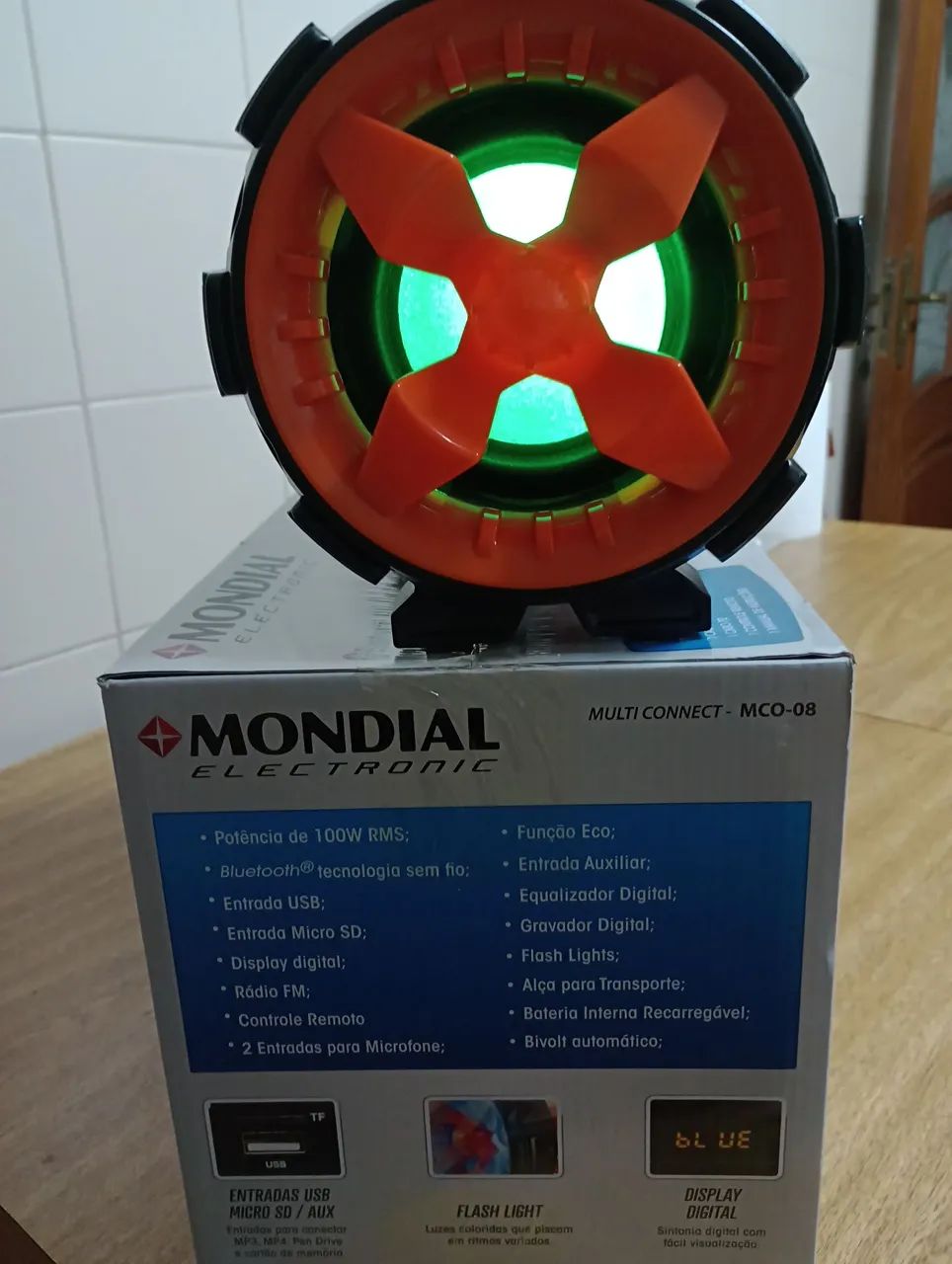 Caixa de Som Mondial (NOVA) - Foto 4