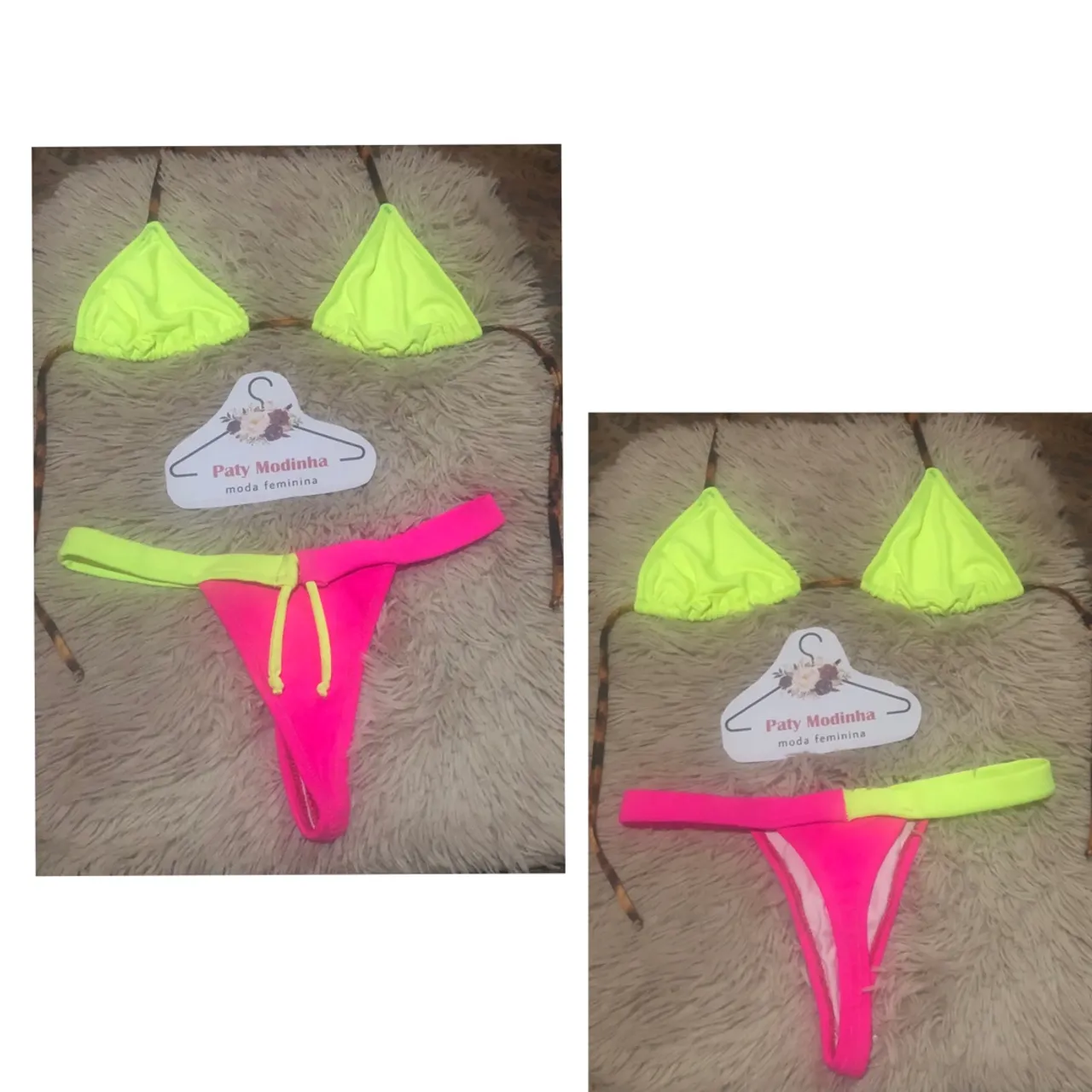 Biquíni Neon Vibrante Paty Modinha