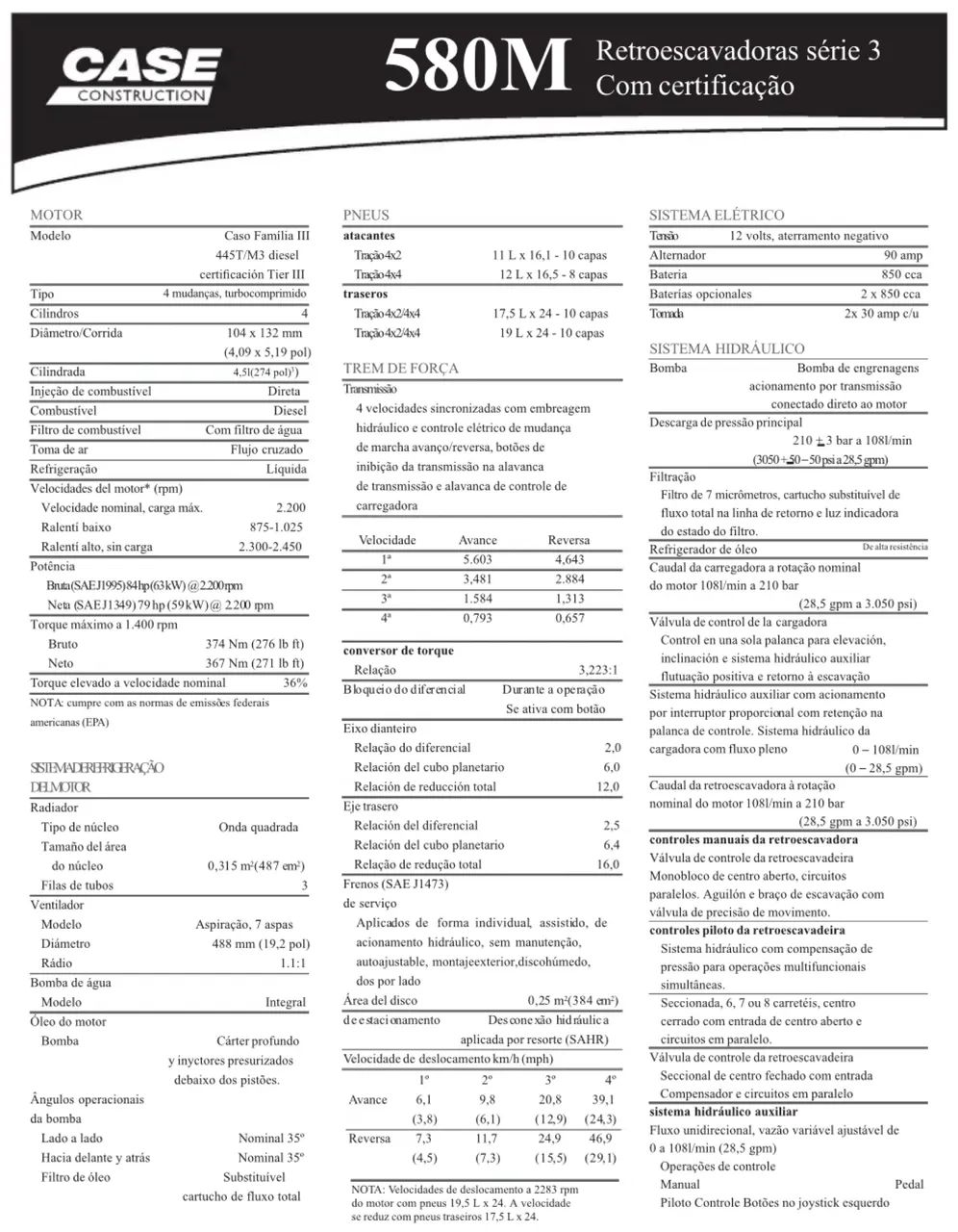 Retroescavadeira Case 580M Series 3 - Foto 2