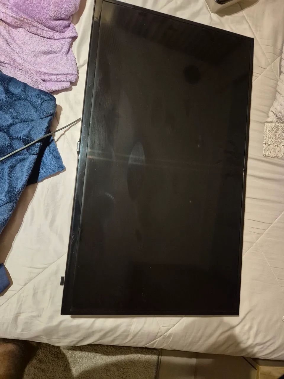 OPORTUNIDADE!!! Smart Tv Samsung 40pol FullHD com defeito na tela - Foto 2