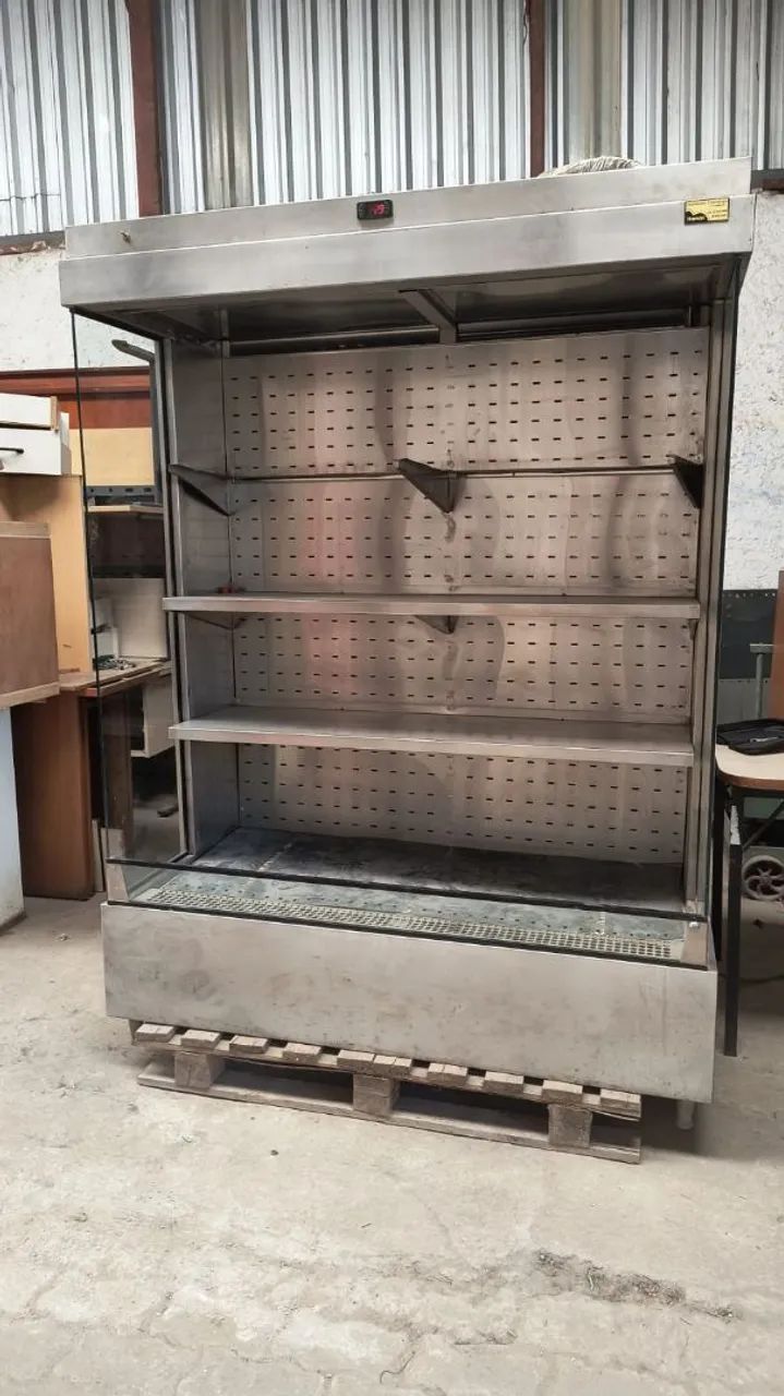 Vitrine expositora em aço inox Itambi  - Foto 4