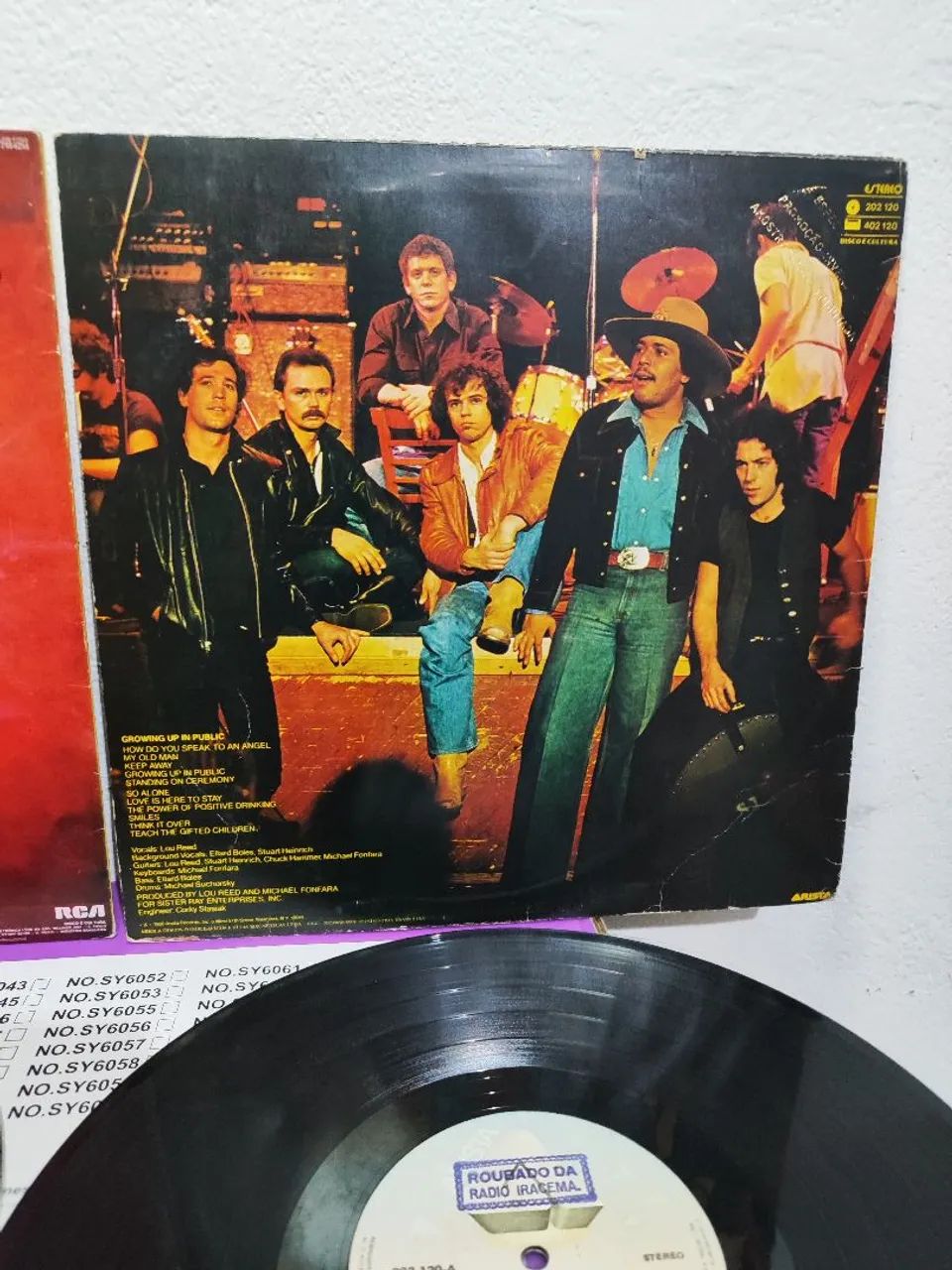 LPs Lou Reed - Mistrial e Growing Up in Public - Foto 6