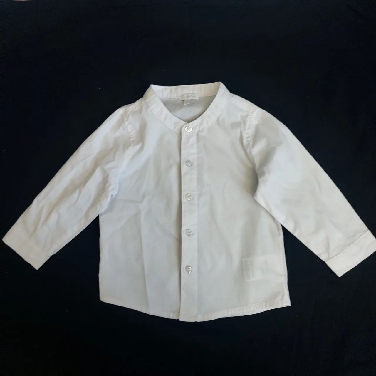 Camisa social branca- 24 meses - Foto 2
