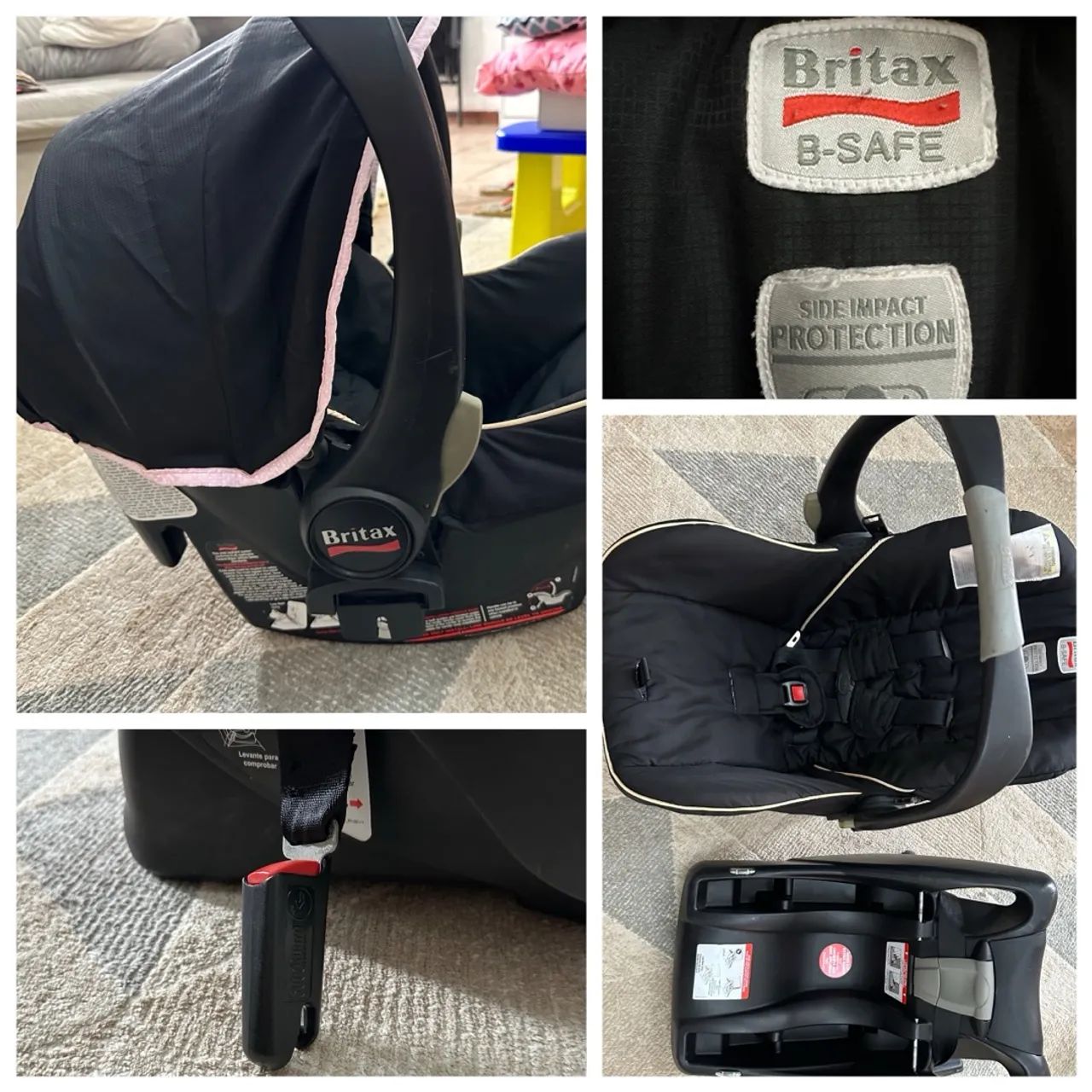Britax - cadeira para auto segurança isofix - Foto 5