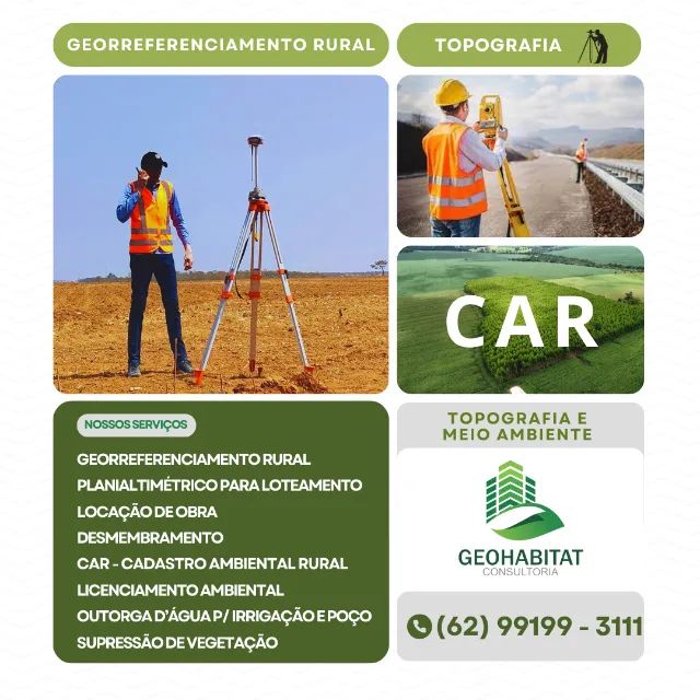 Serviços de Topografia e Agrimensura 