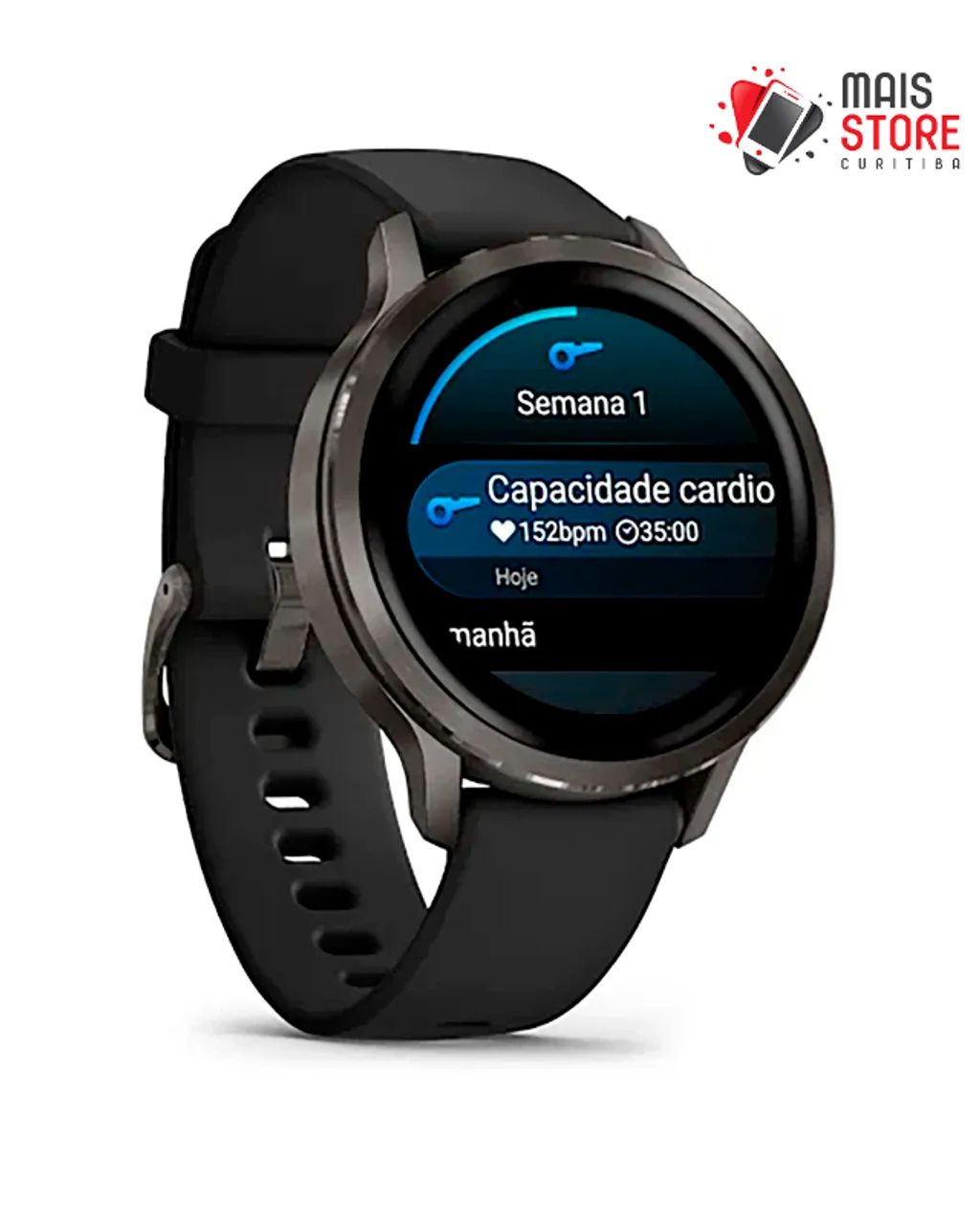 Relógio Garmin Venu 4 -41 MM - Slate/Black (010-03013-02) (Novo/Lacrado) - Foto 3