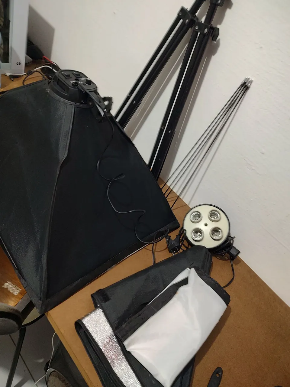 Kit de Iluminação Softbox para Fotos e Vídeos