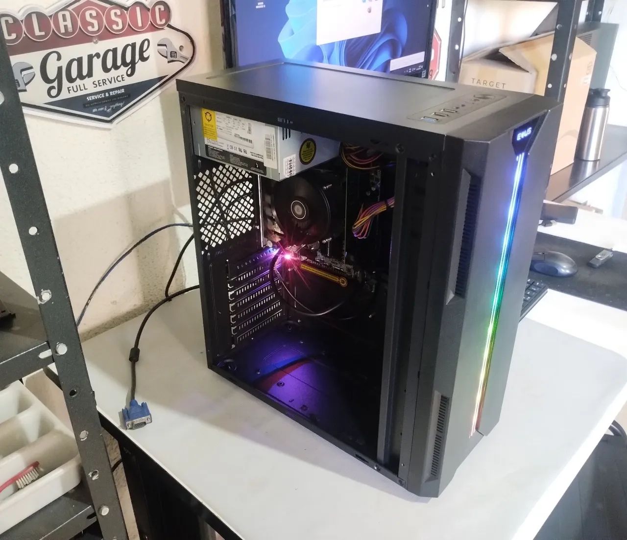 CPU "TORRE" i5 3.00GHz, 12GB, SSD: 128GB Nova na Caixa (900,00 no Pix)