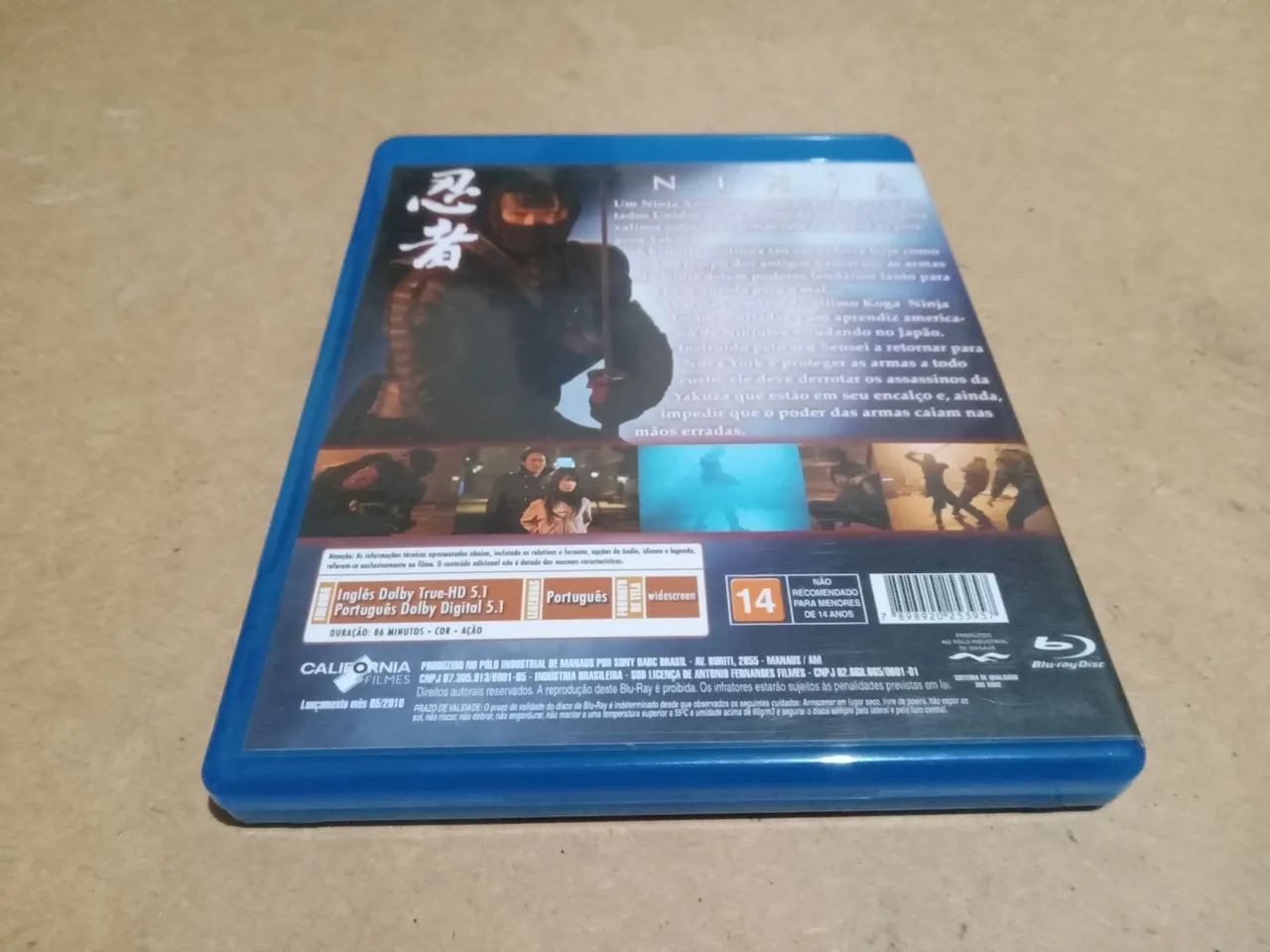 Blu Ray disc ninja um guerreiro silencioso - Foto 2