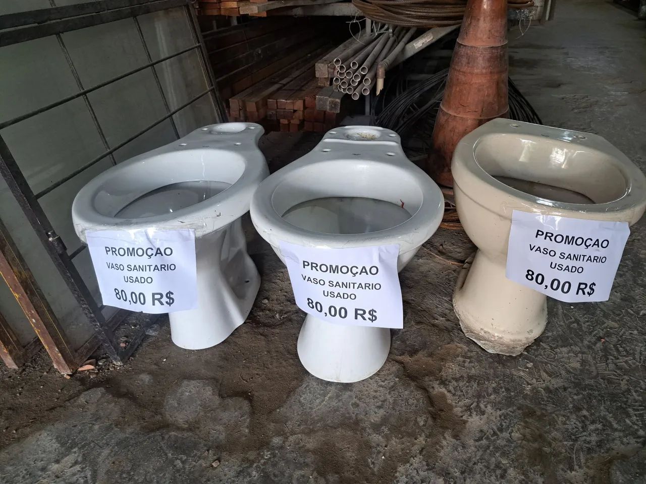 Vasos Sanitários Usados - Promoção!