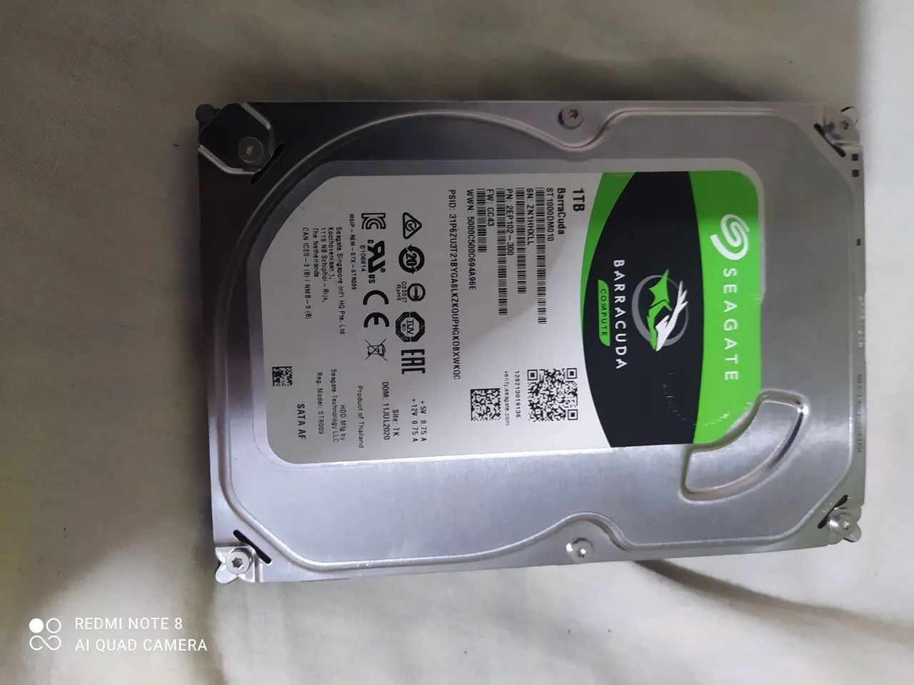 HD Sata 1 Terabyte 64842076606850120