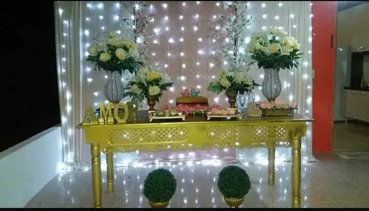 Cortina led 3x3- 8 funções pisca - Foto 5