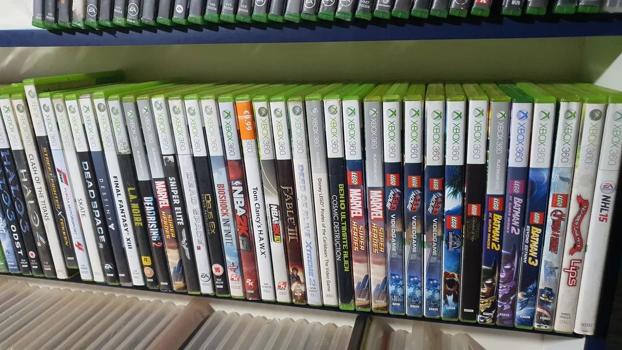  jogos Xbox 360  originais - Diversos Passo cartão pego troca 