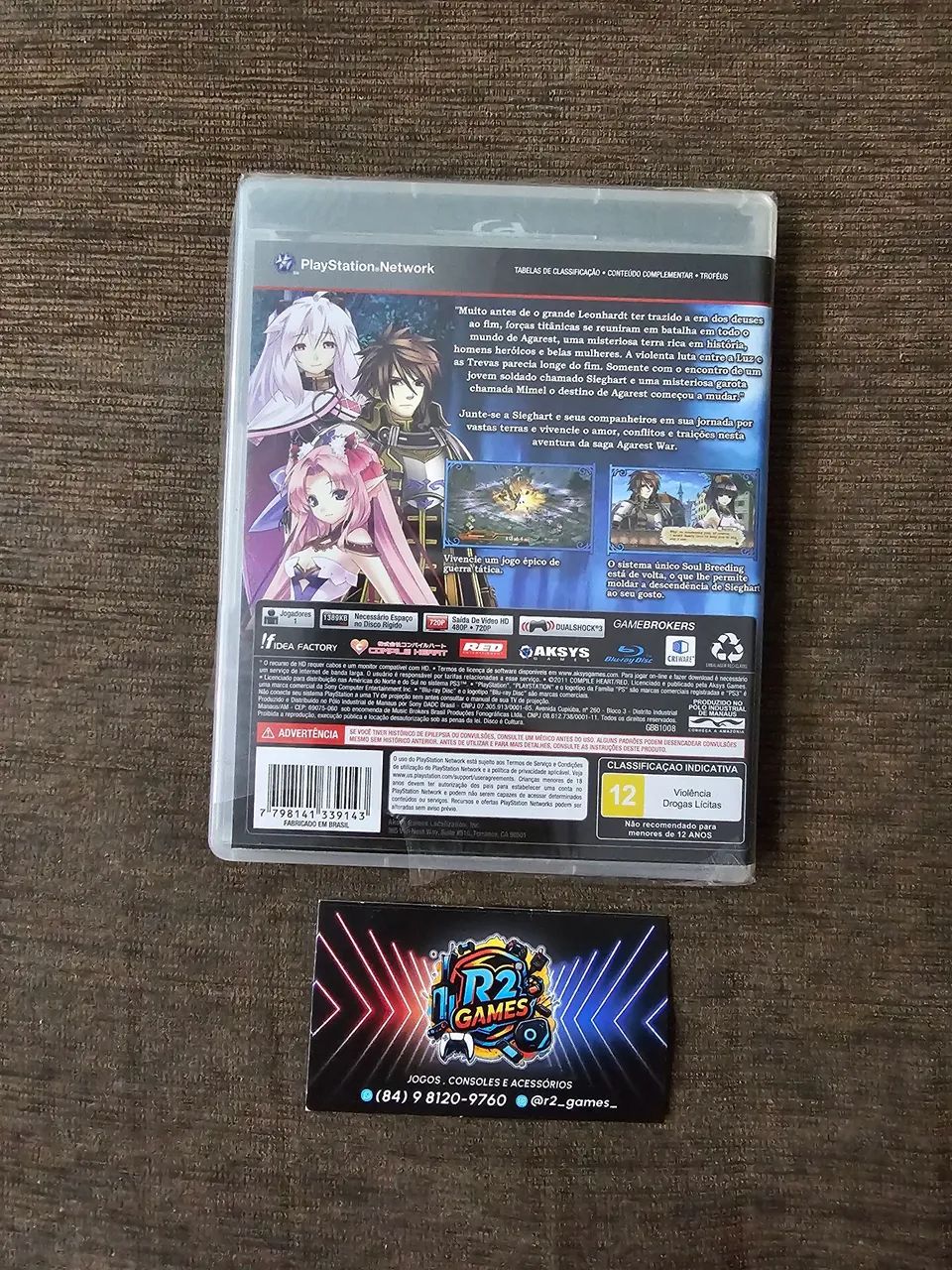 RECORD OF AGAREST WAR ZERO (PS3) JOGO - Foto 2