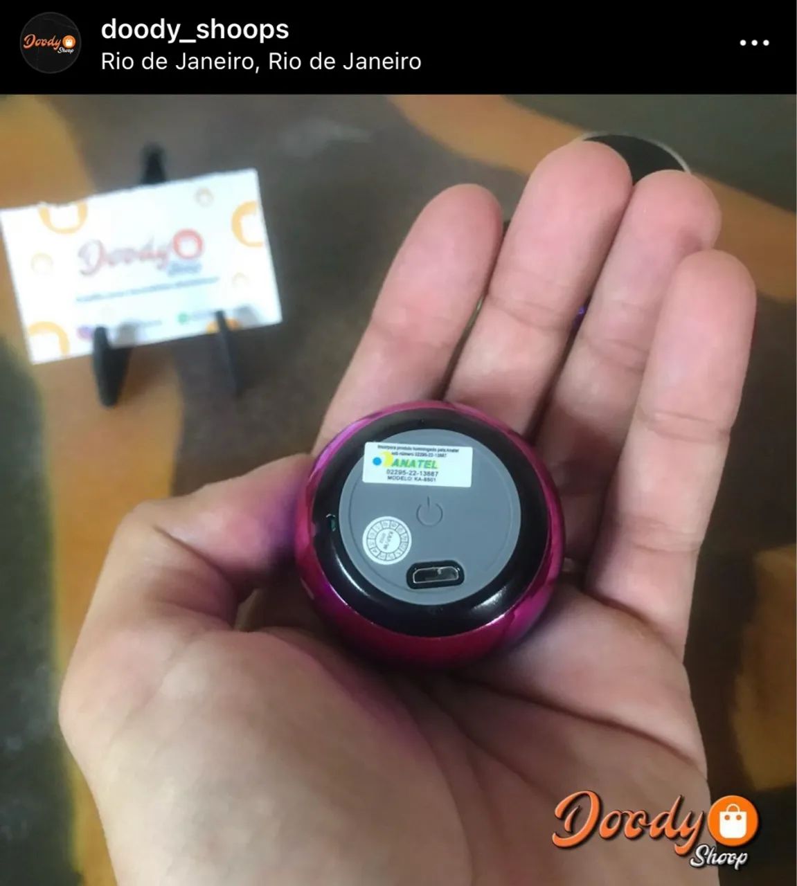 Mini Caixa de som portátil - entrega grátis - Foto 3