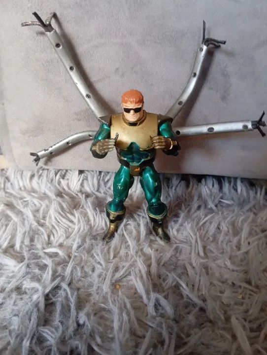 Boneco Dr Octopus - Homem Aranha - Vintage - Foto 2