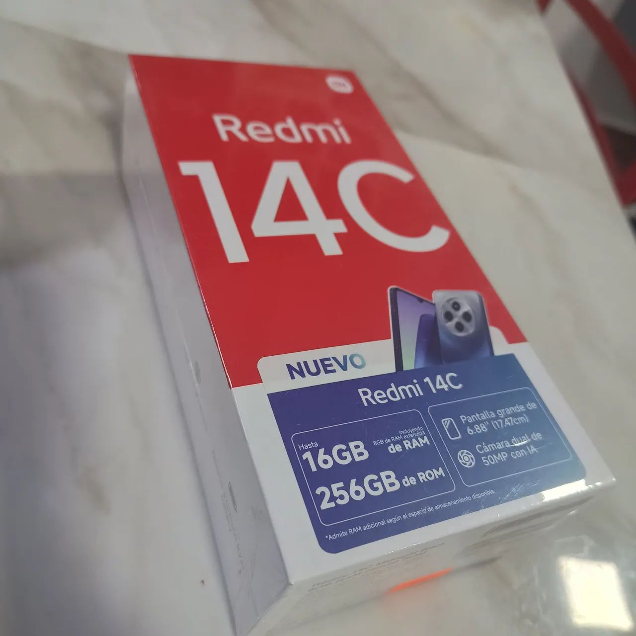 Celular Xiaomi Redmi 14C Dual SIM de 256GB 16GB RAM de 6.88" 50MP 13MP - Foto 2