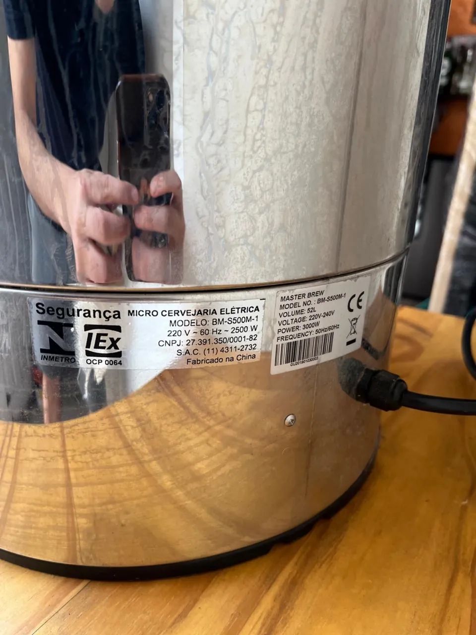 Maquina de fazer Cerveja Artesanal  52 Litros( automática )  - Foto 5