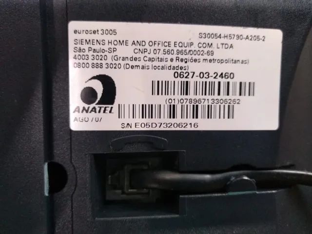Telefone com fio Siemens Euroset 3005 - Foto 6