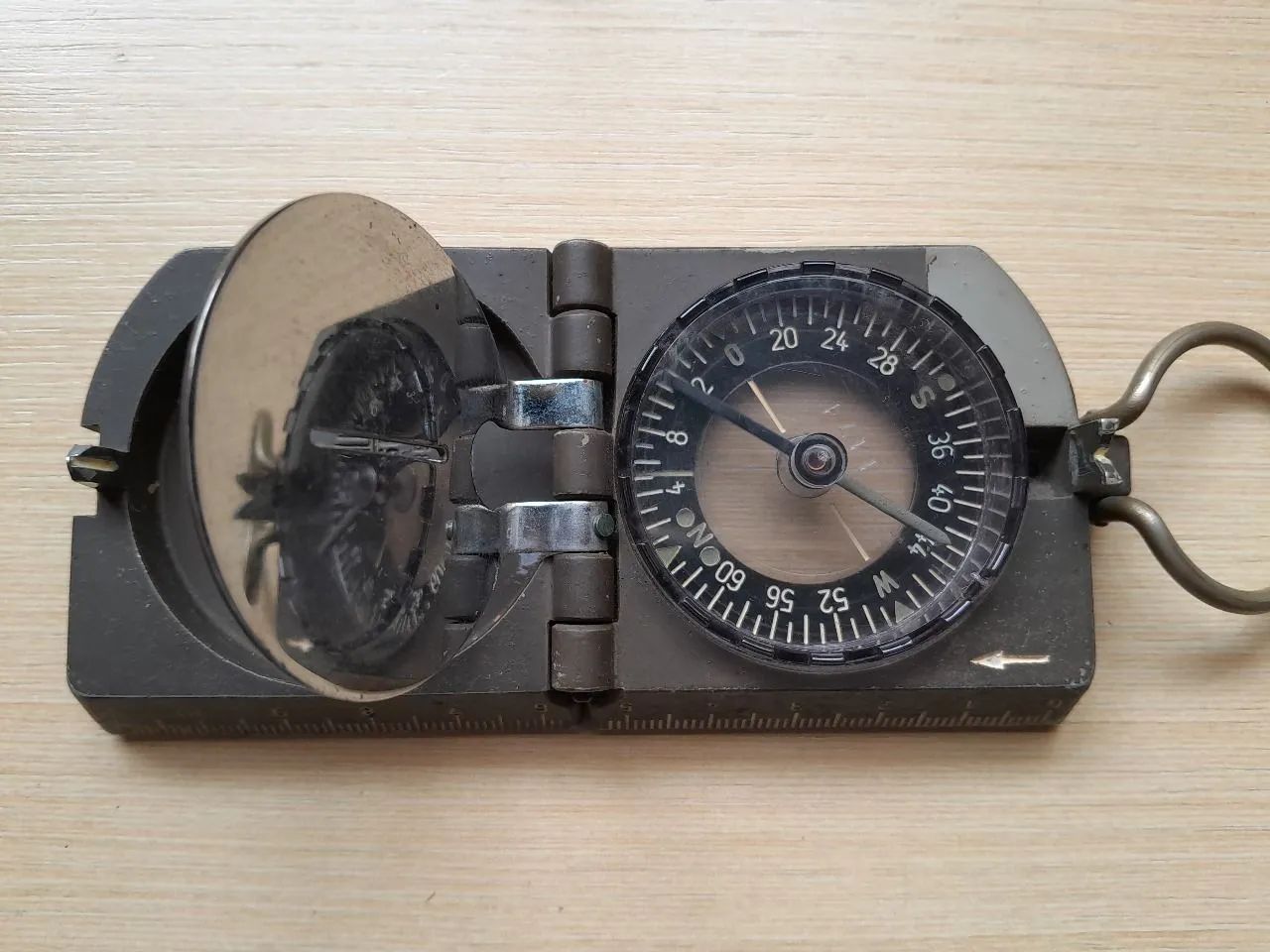 Antiguidade Bússola original alemã Breithaupt Kassel - Foto 5