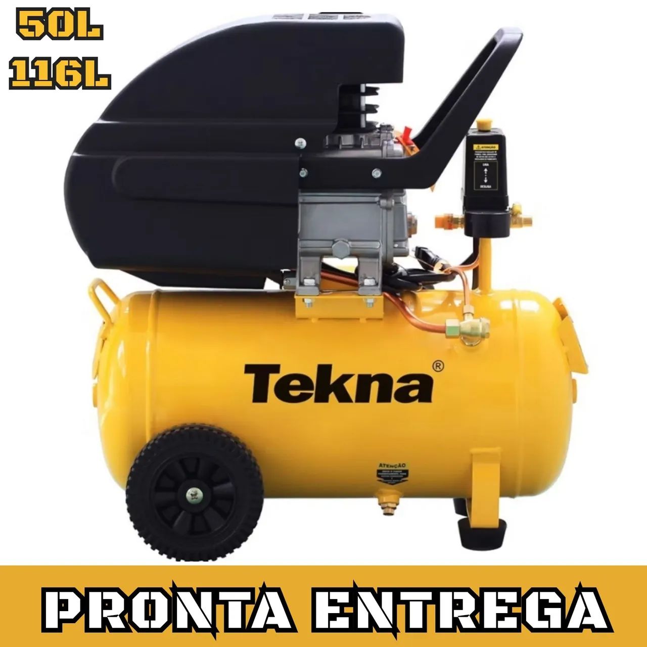COMPRESSOR DE AR TEKNA 20L / 6,3 PES / 2HP