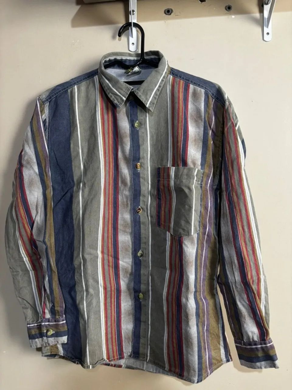 Camisa Listrada anos 90