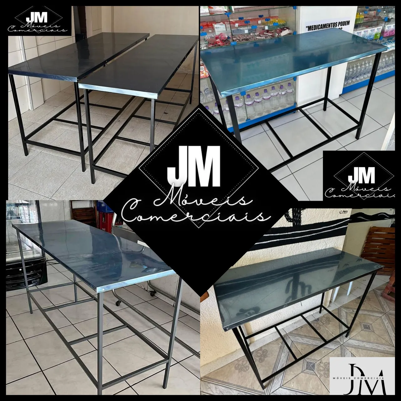 MESAS DE INOX PRONTA ENTREGA (ESCOLHA JÁ A SUA)
