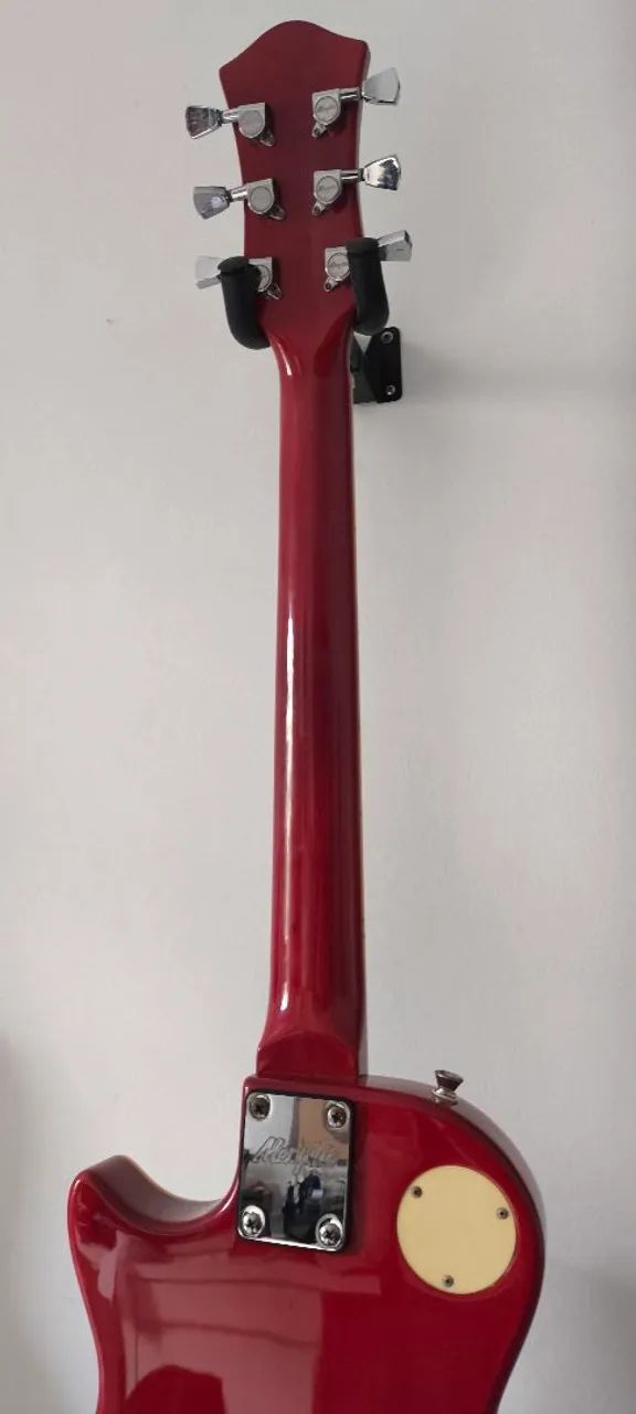 Guitarra Les Paul Memphis MLP-100 - Clássica, potente e pronta pra tocar! - Foto 6