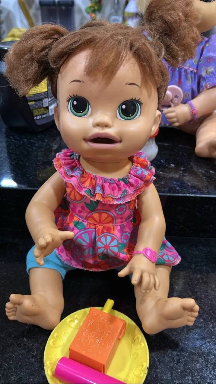 Boneca Baby Alive com Acessórios