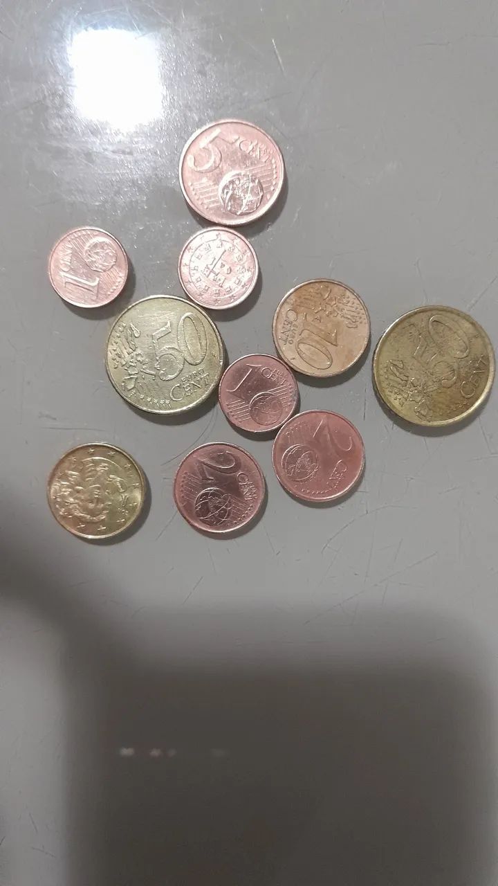 Moedas Antigas Diversas - Foto 2