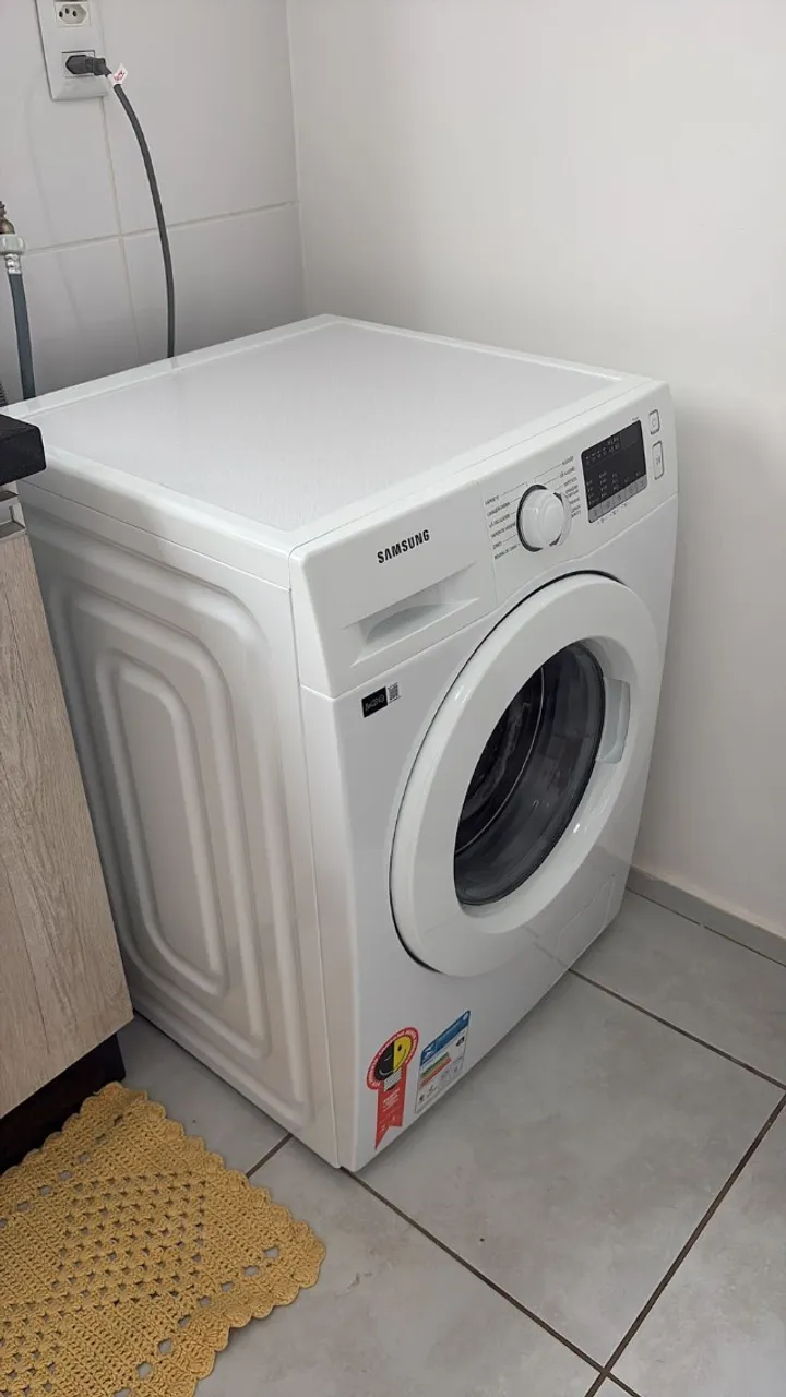 Lavadora Digital Inverter Samsung WW11T Branca 11kg