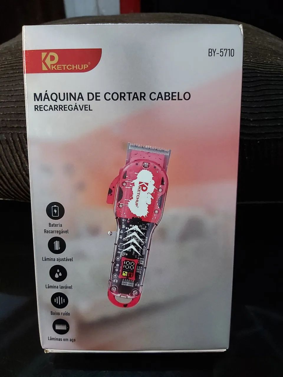 Máquina de Cortar Cabelo Ketchup Profissional - Foto 2