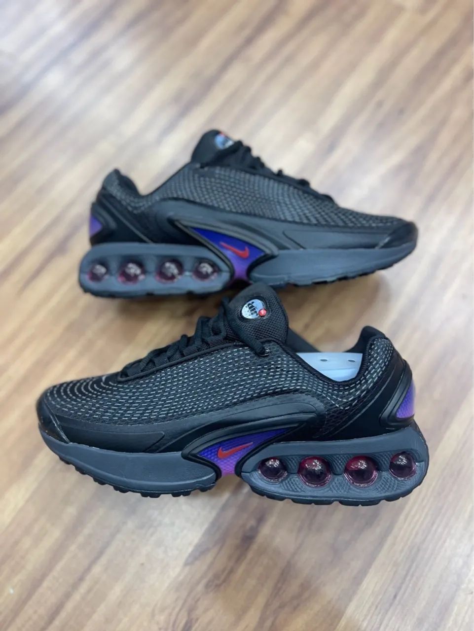 Tênis Air Max Preto E Roxo Tênis Nike Air Max DN 