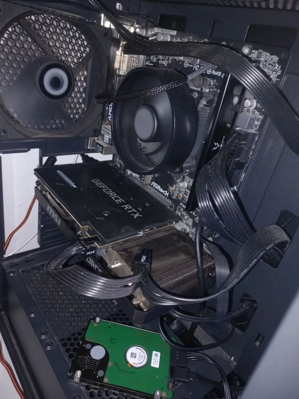 Rtx 3060 ti 8gb MSI (somente a placa de vídeo)