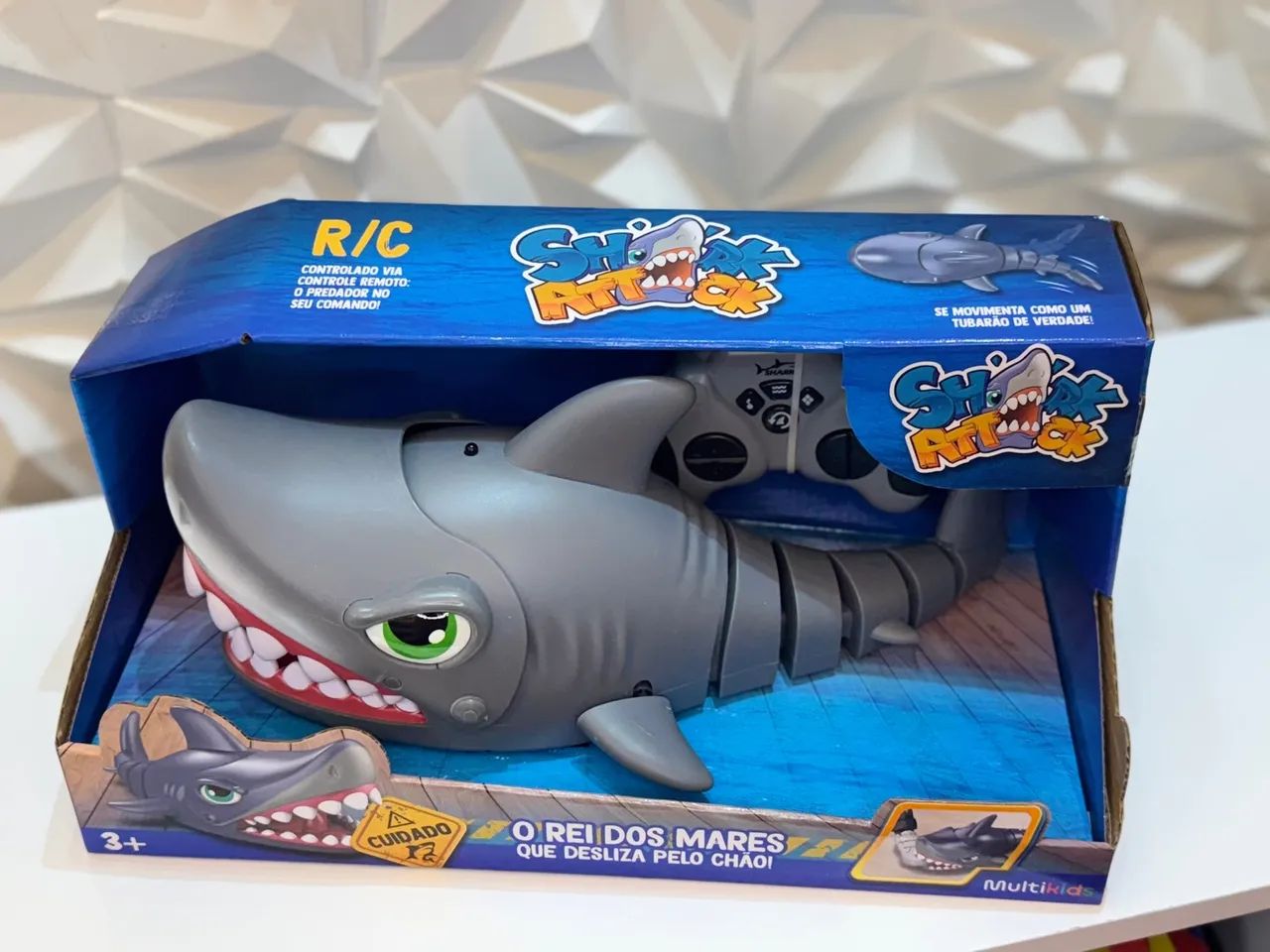 Tubarão Robô Brinquedo - Shark Attack Multikids  - Foto 4
