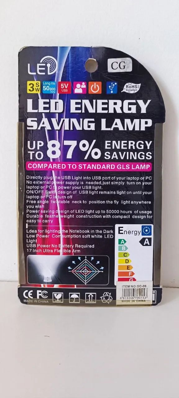 Luminária LED USB Flexível, Excelente iluminação  - Foto 2