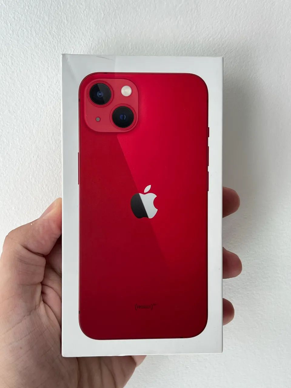 Caixa vazia para iPhone 13 128GB Vermelho - Acessórios de Celular