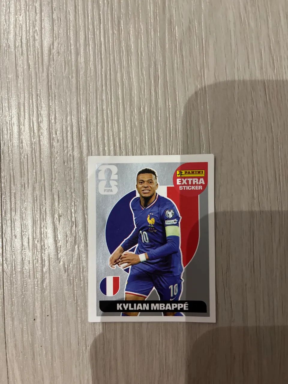 ? RARA! Figurinha Legend do Kylian Mbappé Prata - Álbum Copa Panini ?