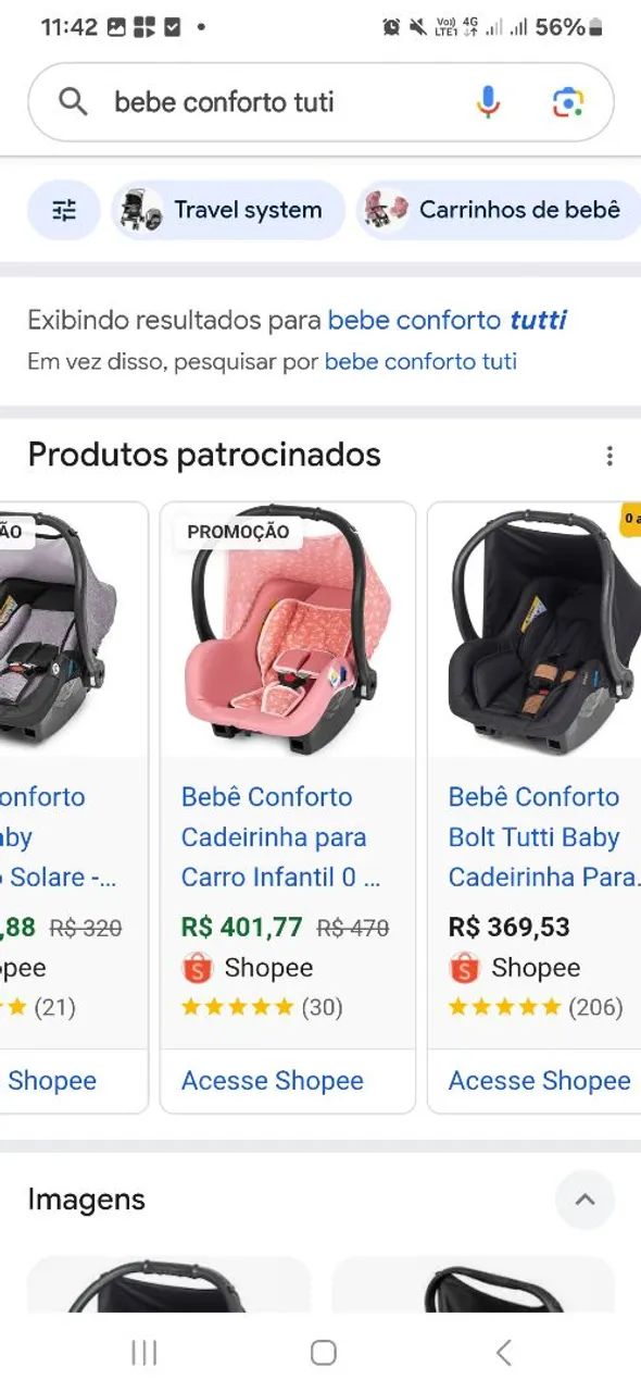 Cadeirinha de bebê - Foto 4