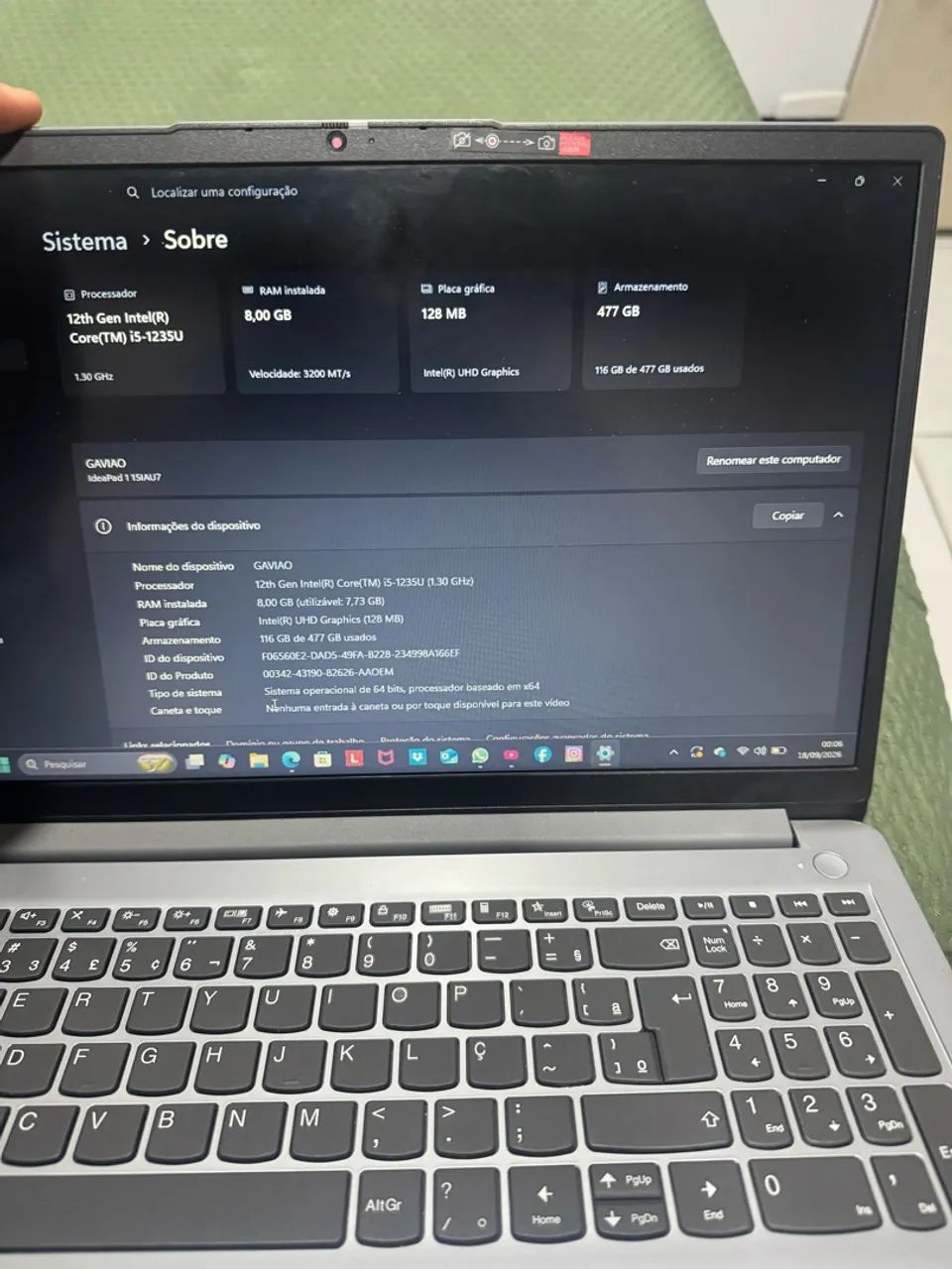 NOTEBOOK LENOVO  - Foto 3