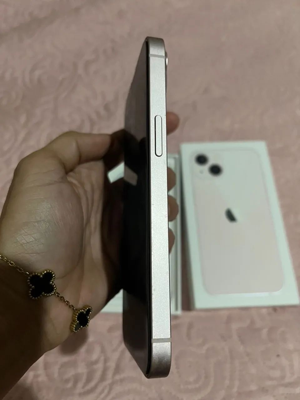 Vendo iPhone 13 rosê - Foto 3