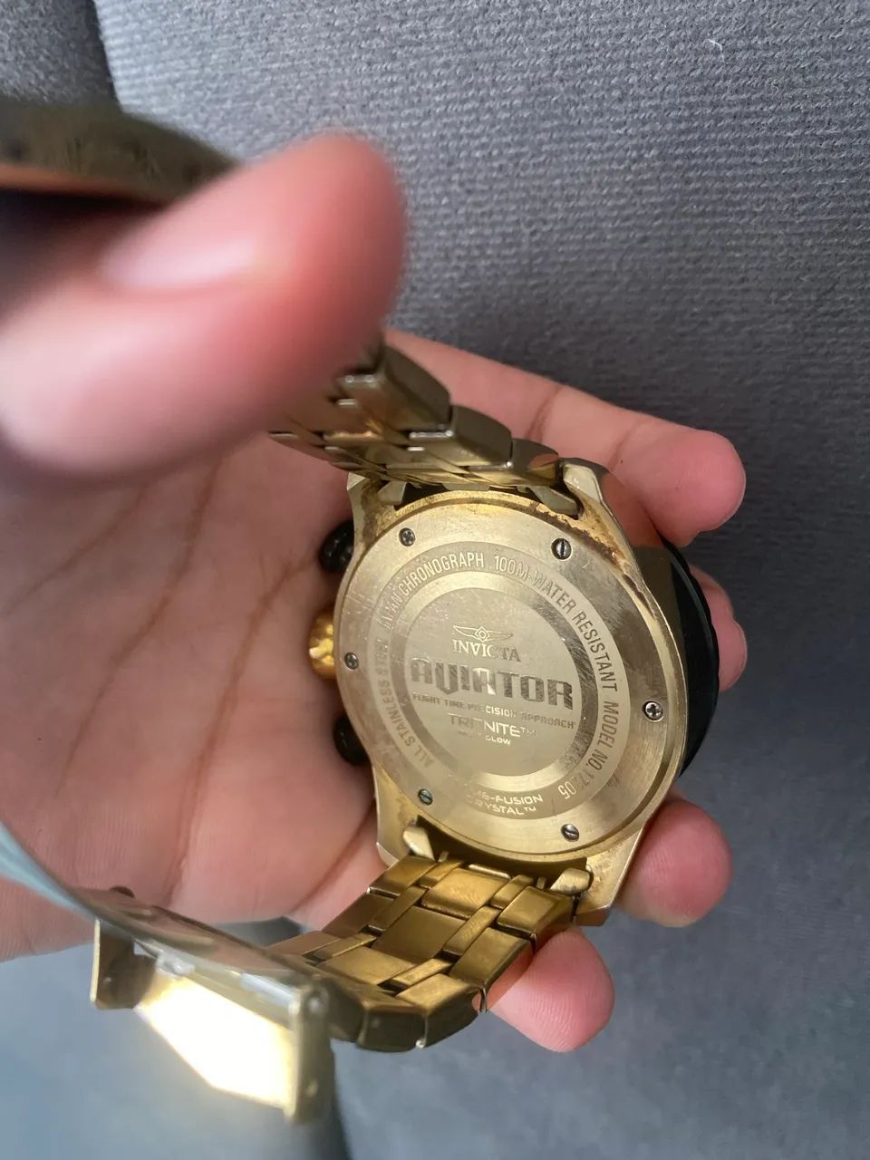 Relógio invicta Aviator original (usado) - Foto 3