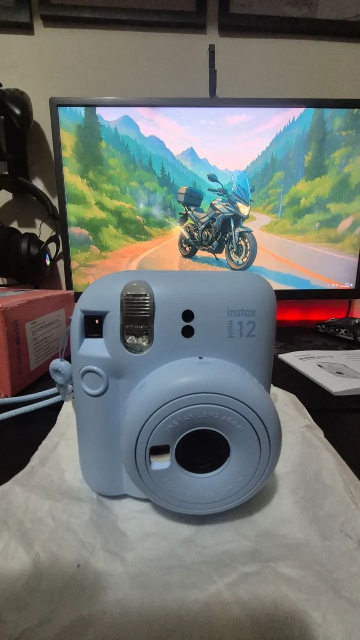 Instax Mini 12 PASTEL BLUE com apenas 1 mês de uso - Foto 2