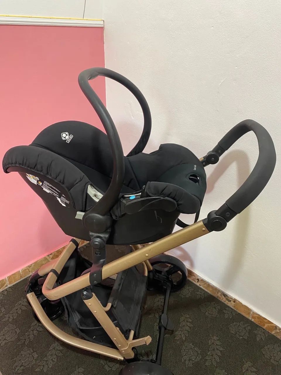 *Carrinho de bebê linha Safety LUXO* - Foto 4