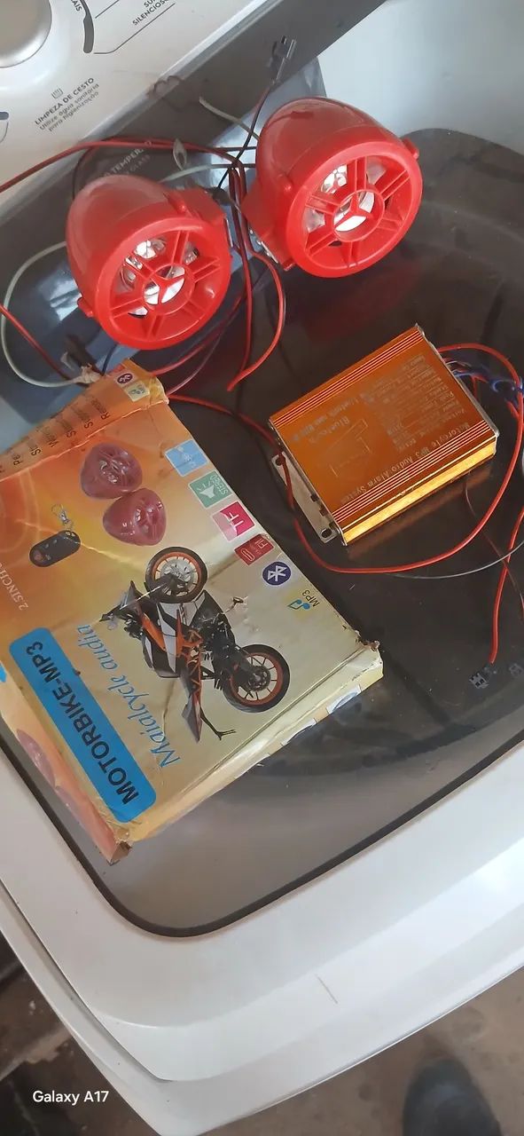 Vendo caixa de som para moto  - Foto 3