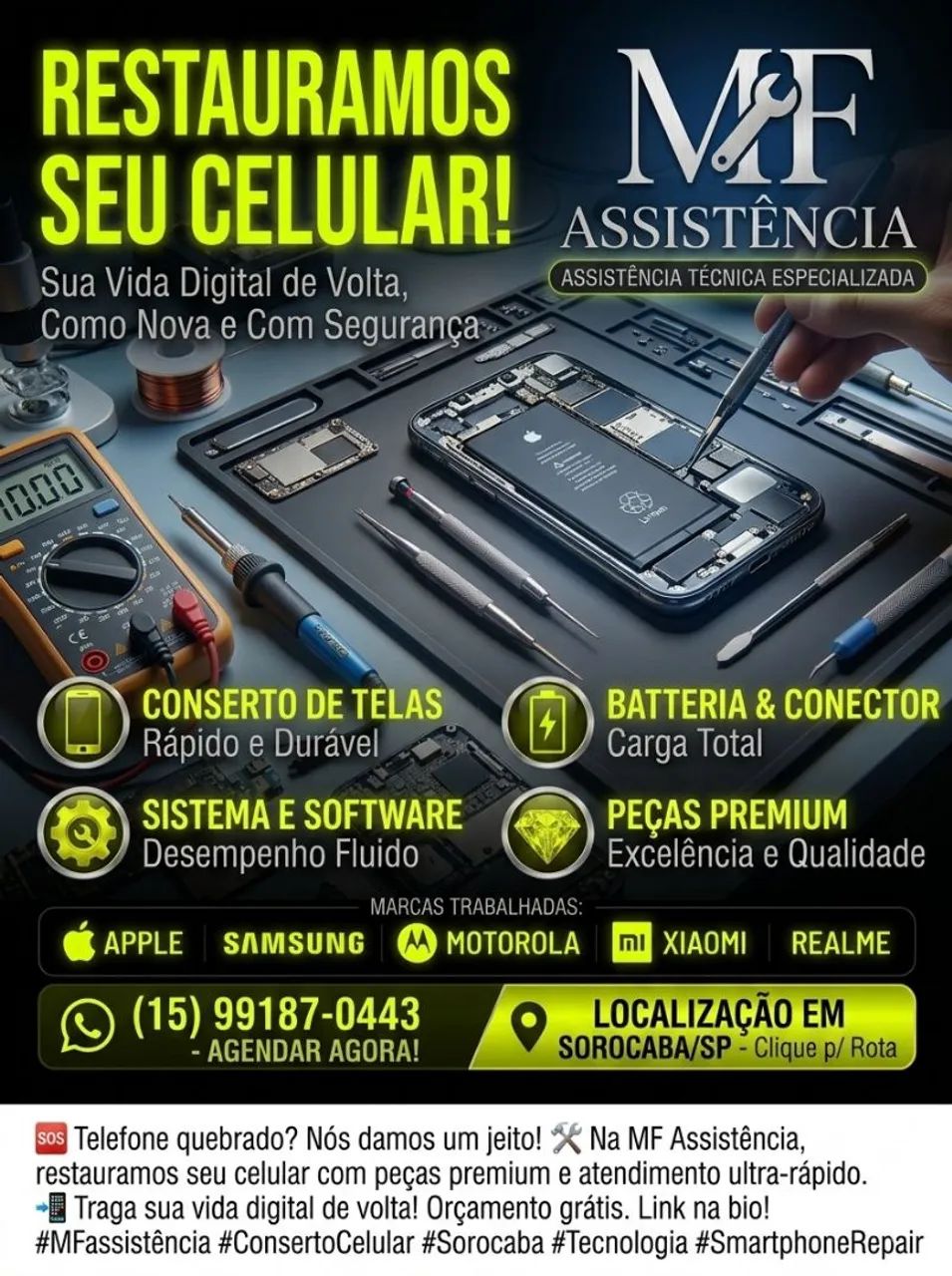 Assistência Técnica especializada 