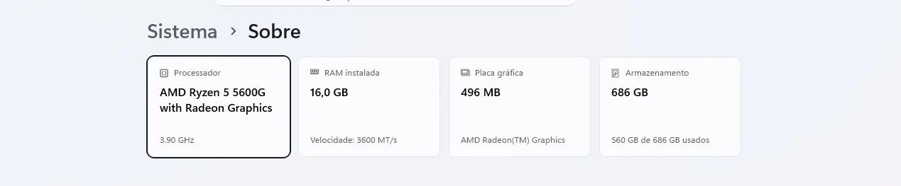 COMPUTADOR GAMER RYZEN 5 5600G - Foto 4