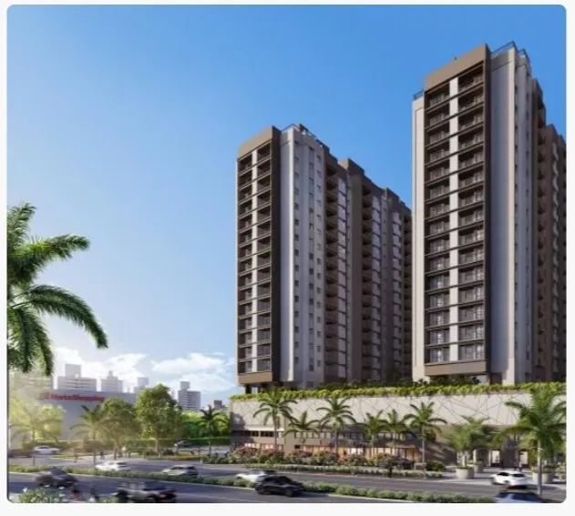 Cobertura Duplex 3 quartos ao lado do Norteshopping