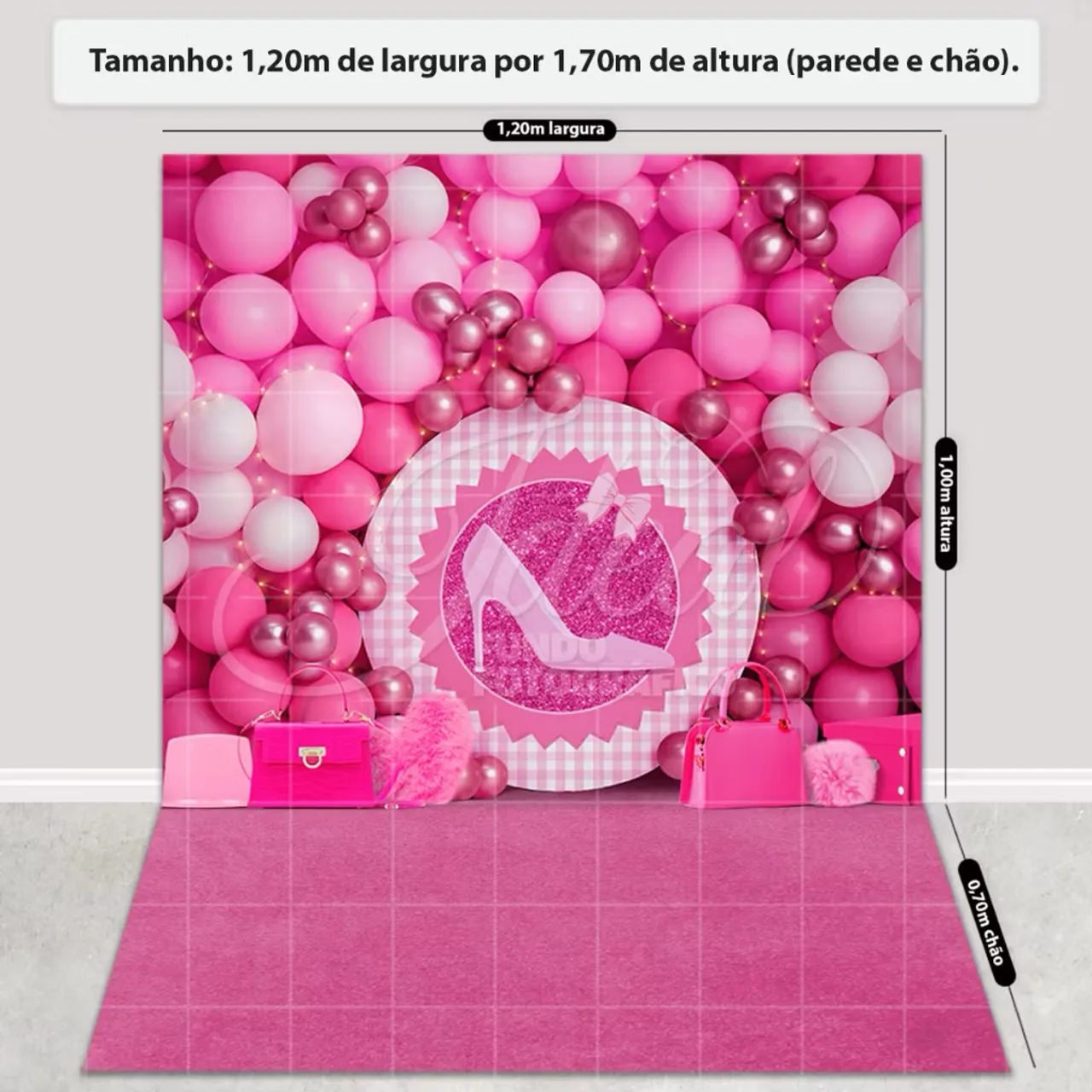 Fundo fotográfico Barbie