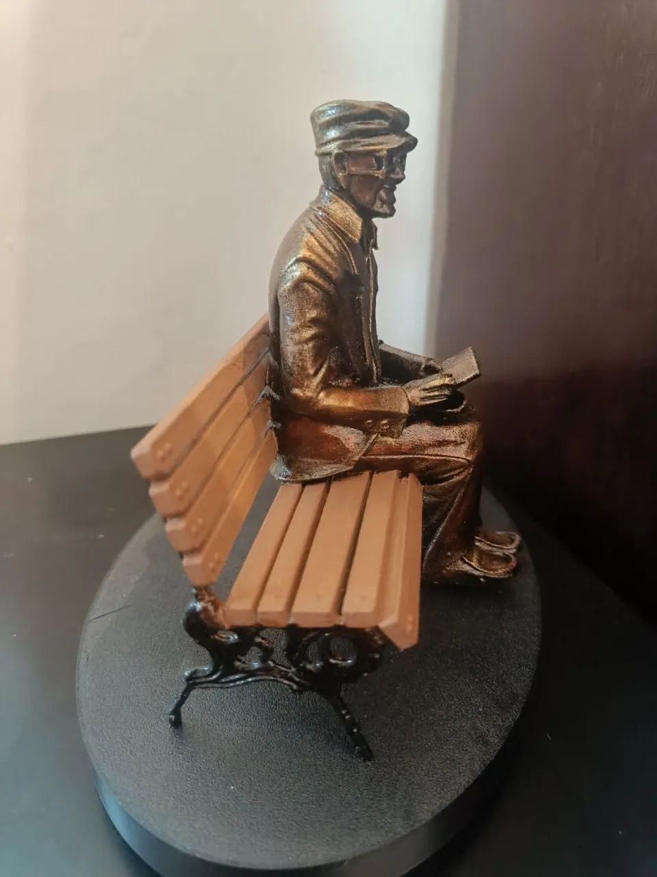 Peça 3d Chico Xavier estátua  - Foto 3